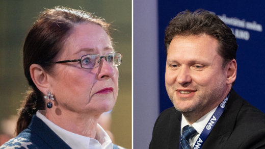 Miroslava Němcová a Radek Vondráček