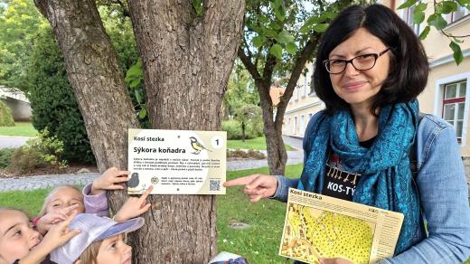 Kosí stezka ve Čkyni na Prachaticku přibližuje život ptáků