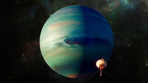 Planeta Neptun a sonda Voyager