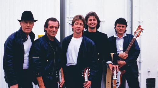Kapela The Hollies v roce 1987