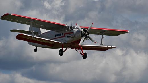 Legendární letadlo Antonov An-2 přezdívané „andula“ Budějovic, čeká rozsáhlá oprava.