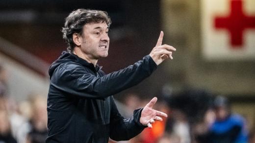 Trenér fotbalové reprezentace Santi Denia
