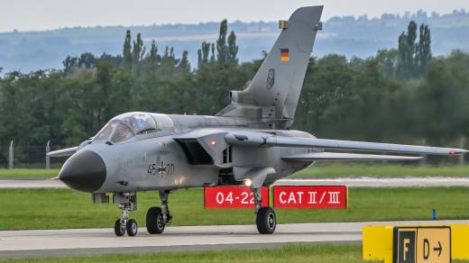 Německý letoun Tornado se poprvé představí v Česku