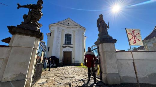 Na Svatováclavskou pouť dorazili lidé v Žinkovech na Jižním Plzeňsku