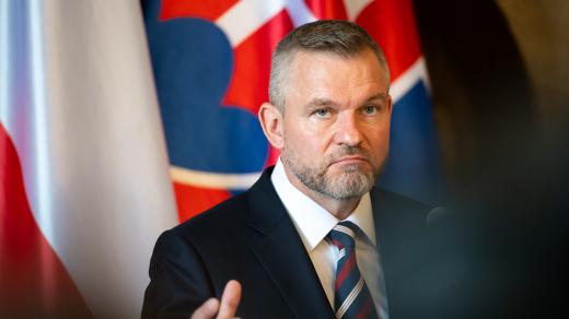Slovenský prezident Peter Pellegrini na oficiální návštěvě Česka