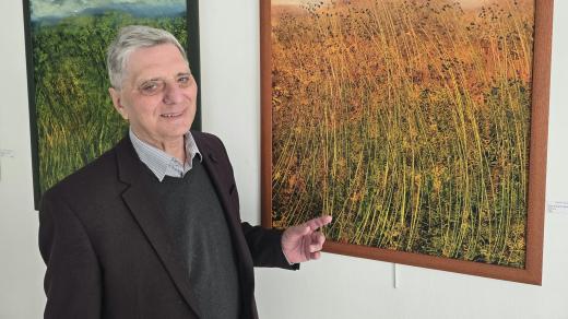 Výtvarník a galerista Petr Pavliňák