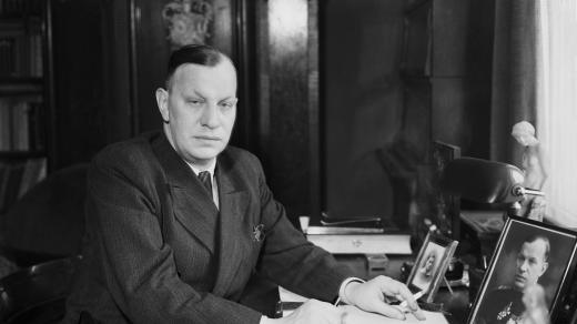 Generál a politik Radola Gajda, březen 1939
