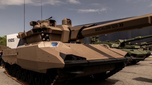 Nový bitevní tank CAPINT francouzsko-německé skupiny KNDS