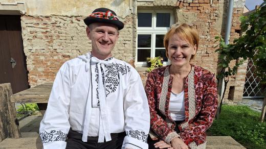 Jaromír Břeň a Lenka Capková
