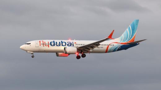Letadlo společnosti Flydubai (ilustrační foto)