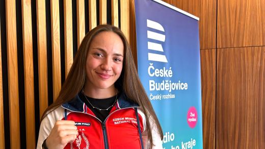 Šampionka v thajském boxu Veronika Jungvirtová