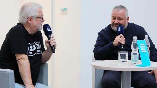 Zleva Jiří Matějů a David Kobylík