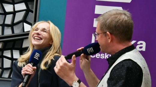 Jana Plodková v Toboganu Aleše Cibulky
