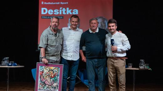 Pavel Horváth, Pavel Královec, Antonín Panenka a Jan Pěruška