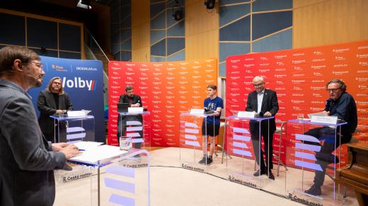 Zleva: Jiří Vítek, Adam Paclt, Tadeáš Janků, Milan Urban, Petr Hlaváček