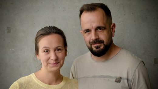 Darja Stomatová a Ján Schrüger
