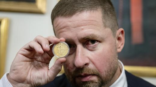 Guvernér České národní banky Aleš Michl