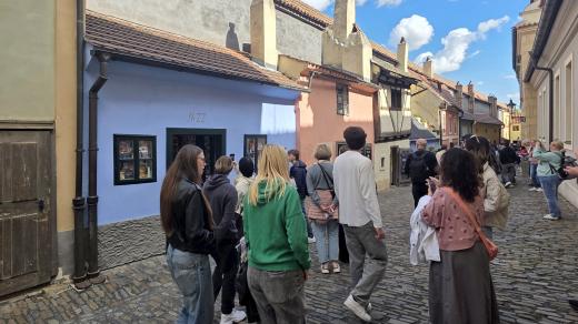 Zlatá ulička, Pražský hrad