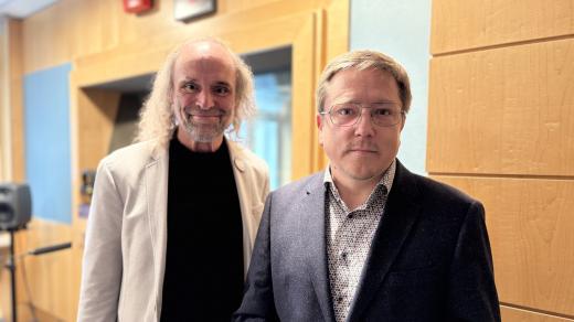 Zdeněk Papoušek a Karel Zitterbart (vpravo)