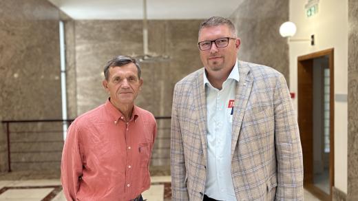 Jiří Kyněra a Tomáš Třetina