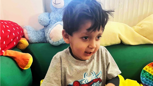 Pětiletý Honzík od narození nevidí a první roky života neměl vůbec jednoduché