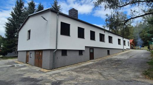 Táborová základna Tokániště na Jindřichohradecku