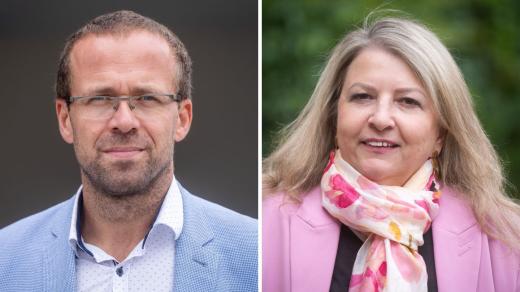 Michael Kašpar a Andrea Brzobohatá