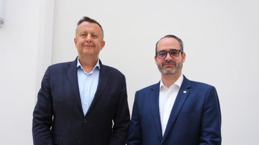 Petr Vrána (ANO) a Jakub Navařík (ODS)