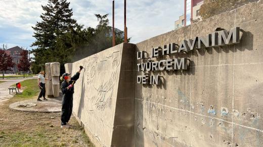 Hradec Králové pokračuje v přípravách kompletní úpravy prostranství okolo Galerie hrdinů a průkopníků socialistické práce