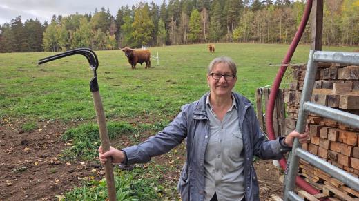 Městský život za trvalou adresu na Šumavě vyměnila před 11 lety dnes 54letá vysokoškolská učitelka Lada Wagnerová