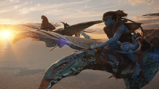 Jake Sully (Sam Worthington) ve snímku Avatar: The Way of Water