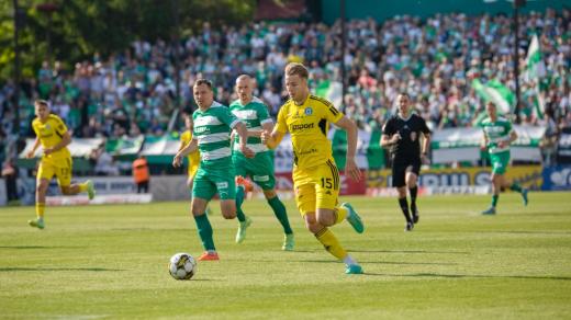 Hráči Sigmy zakončili sezonu na hřišti Bohemians