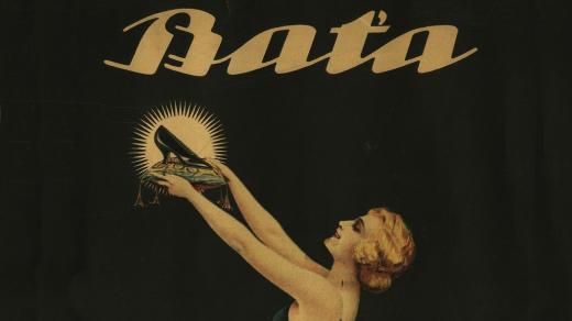 Reklama na obuv Baťa z roku 1925