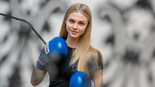 Kickboxerka Eliška Zemanová