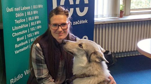 Štěpánka Kadlecová a Nukilig - československý vlčák