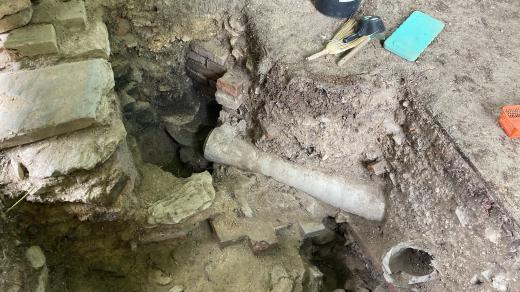Archeologický průzkum na hradě Hartenberg