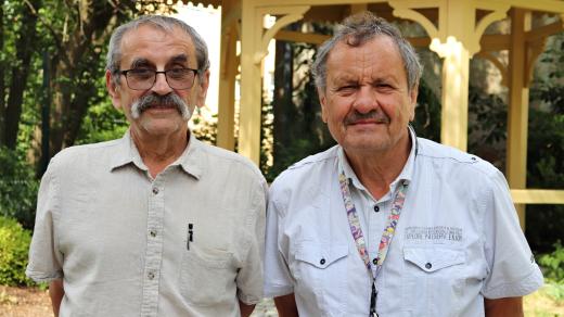 Psycholog Lubomír Smékal a režisér Miroslav Krobot