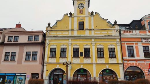 Budova Staré radnice v Rychnově nad Kněžnou, kde žila rodina Rettigova