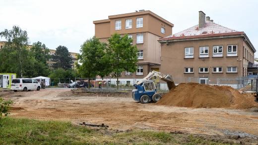 20. ZŠ v Plzni zahájila stavbu sportovní haly