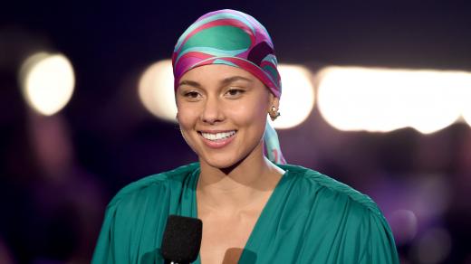 Alicia Keys na předávání cen Grammy 2019
