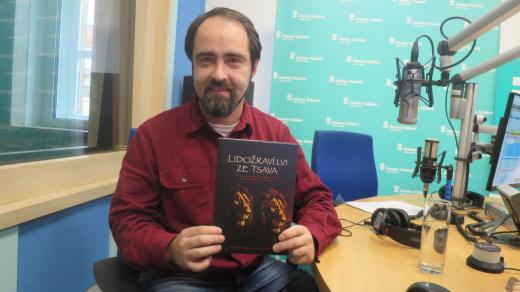 Petr Mečíř ve studiu Českého rozhlasu Hradec Králové