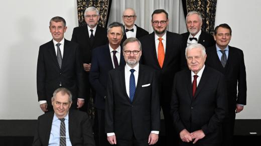 Setkání premiérů samostatného Českého státu