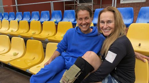 Tenistka Barbora Strýcová hostem Lucie Výborné