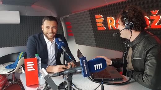 Ondřej Pavelec v rozhovoru s Vojtěchem Bidrmanem