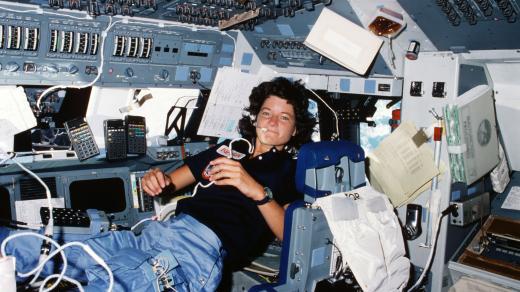 Astronautka Sally Ride