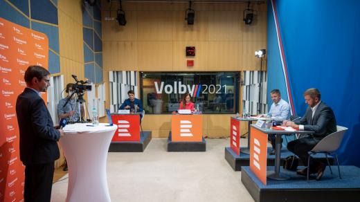 Třetí předvolební debata Plusu a Radiožurnálu