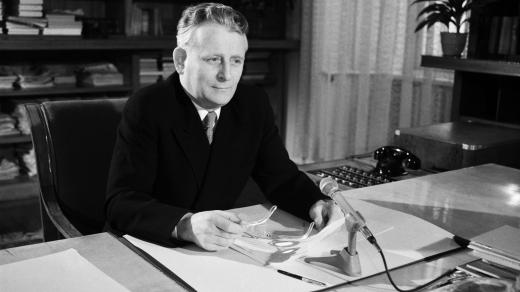 Prezident Antonín Novotný v roce 1960