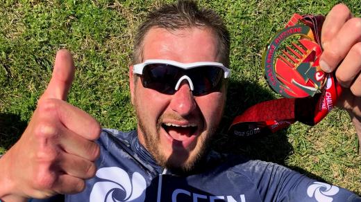 Honza Tománek, handicapovaný sportovec a iron man