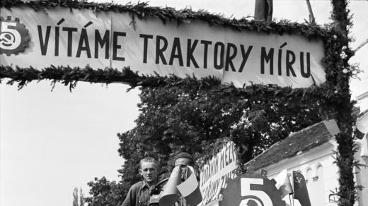 Kolektivizace v obci Malovice u Vodňan