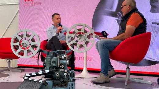 Pavel Sladký v rozhovoru s moderátorem Jane Pokorný